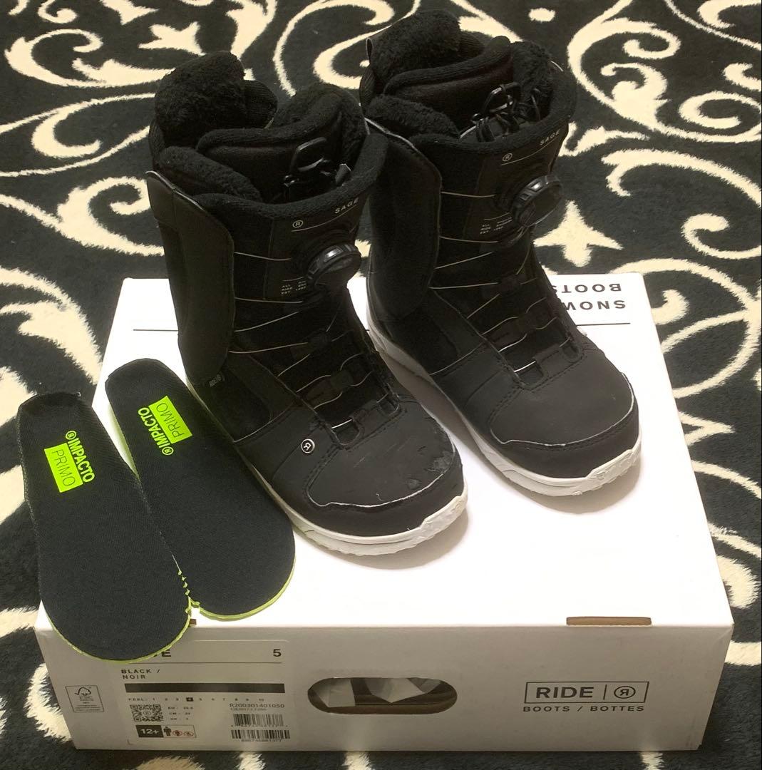 RIDE SAGE 22cm レディーススノーボードブーツ ブラック
