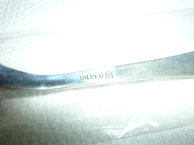 未使用 1960年代◆ロータリークラブ 銀製 スプーン 3本セット重さ50.6ｇ