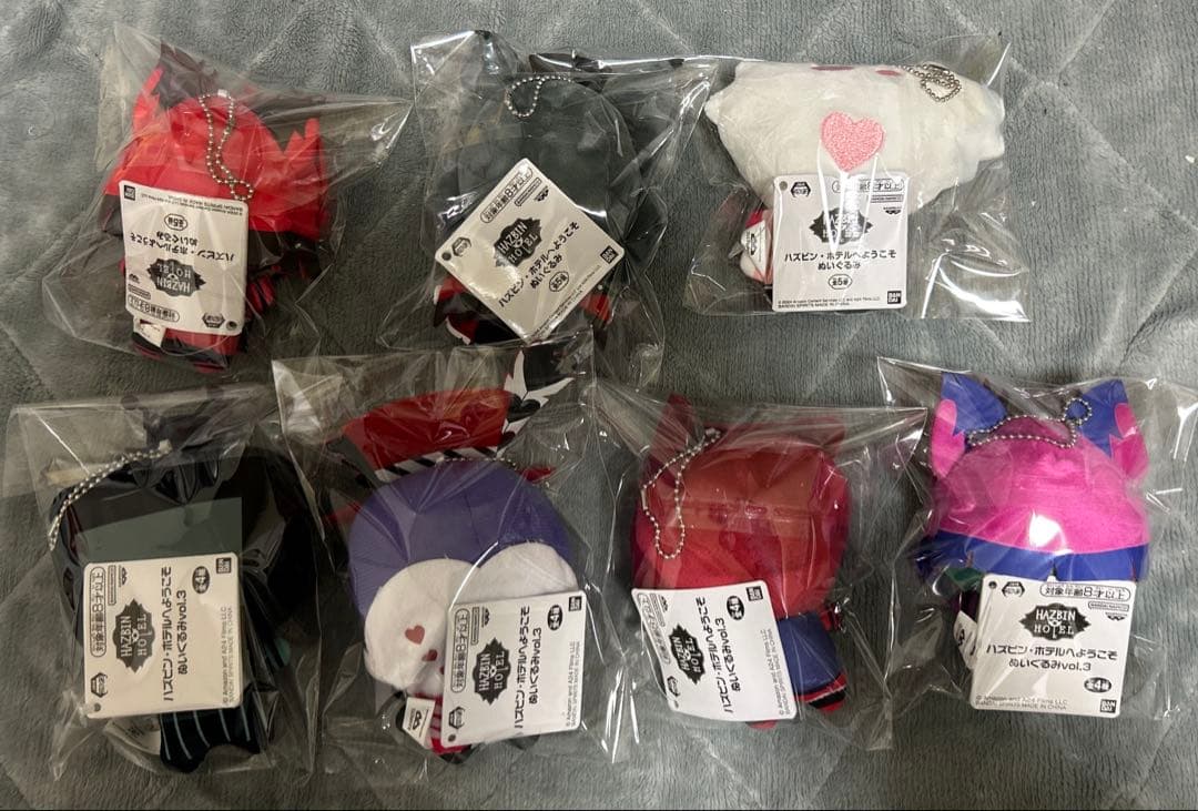 ハズビンホテル ぬいぐるみ ちびぐるみ ナムコ限定 まとめ 初版 vol.3