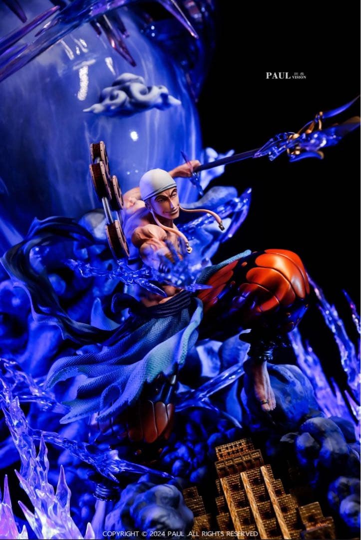 ONE PIECE ワンピース エネル【雷神・雷隕】 ガレージキット フィギュア