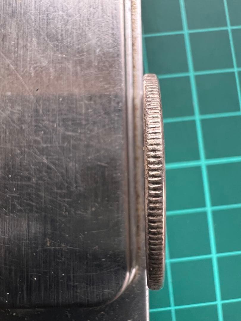 日本銀貨　参考絵銭　竜50銭銀貨 明治8年長年