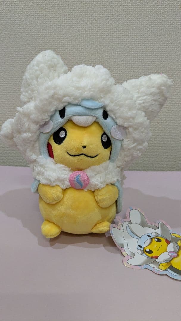 ポケモンセンターオリジナル ぬいぐるみ メガチルタリスのポンチョを着たピカチュウ