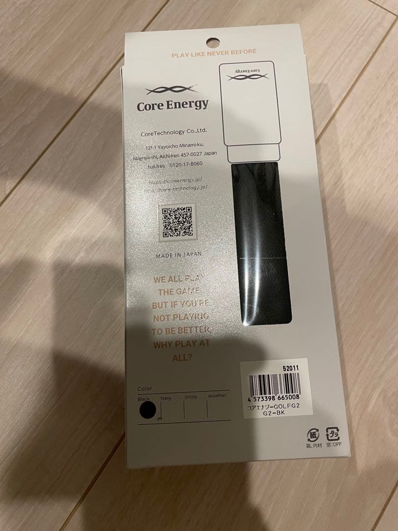 【新品】コアエナジーベルト ゴルフ用 Core Energy G2 黒　正規品