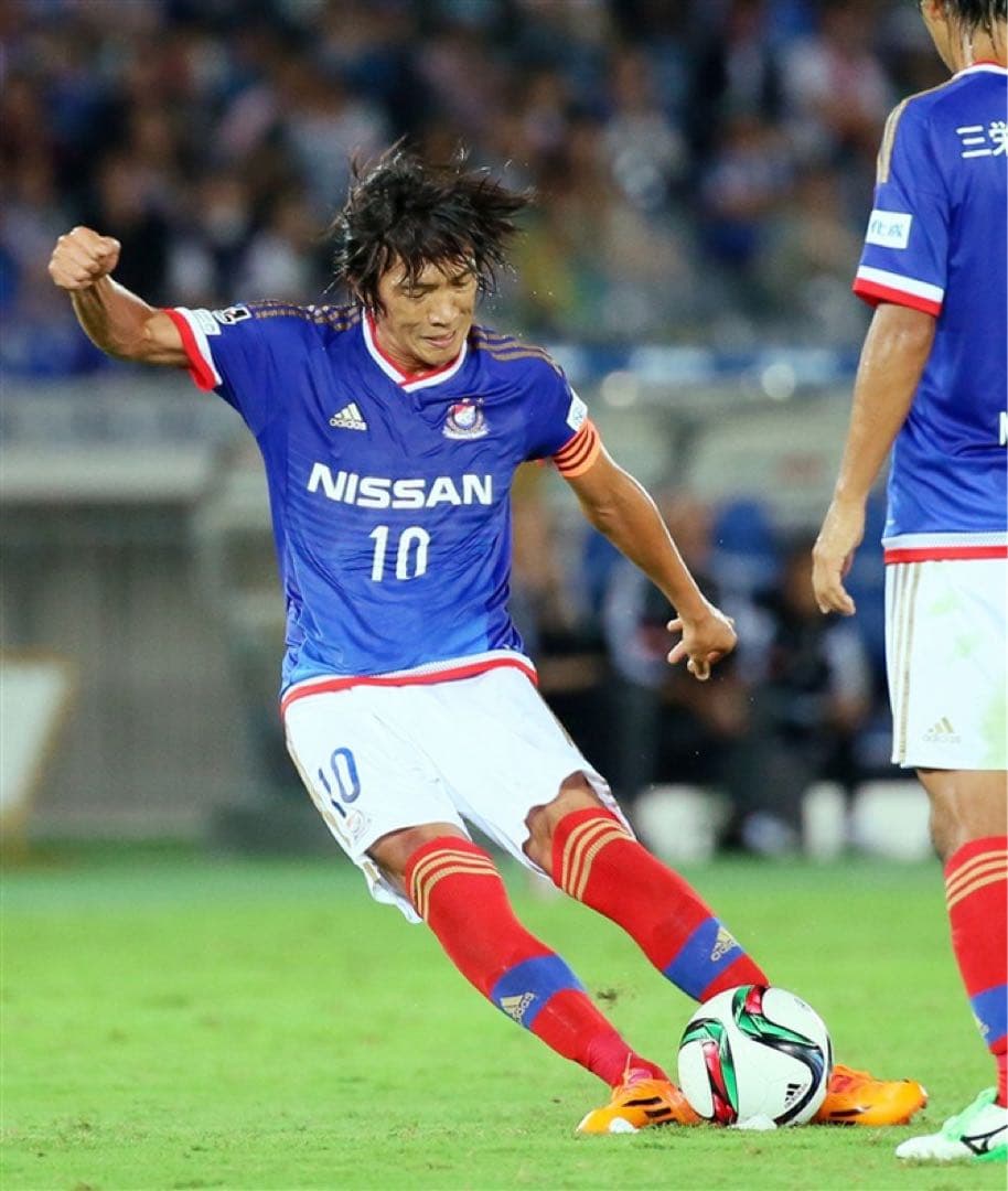 【激レア】マリノス 中村俊輔 背番号10 ホームユニフォーム　半袖　Lサイズ