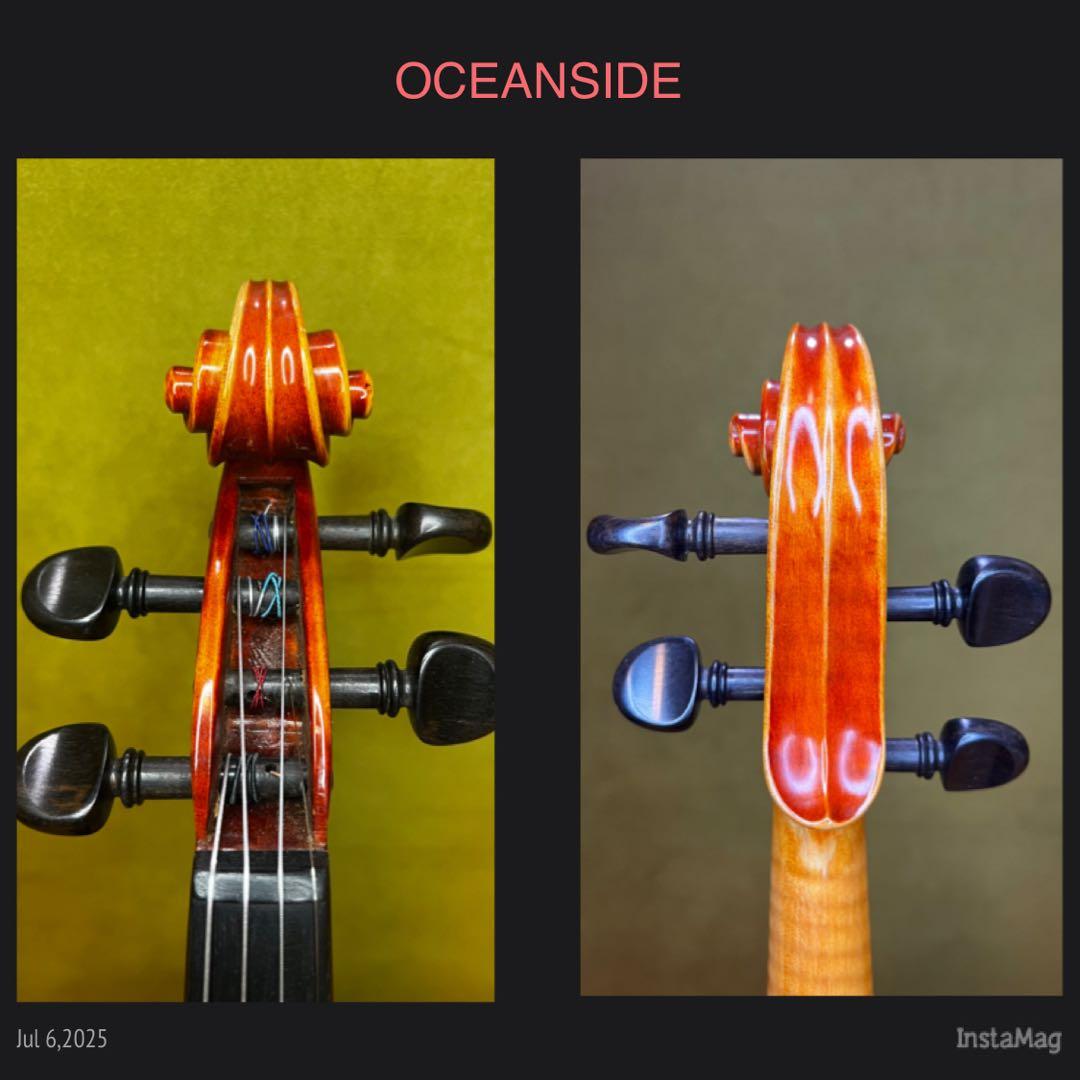 【貴重⭐️4/4】Umeo Suzuki 鈴木梅雄サイン入りバイオリン特3 No3