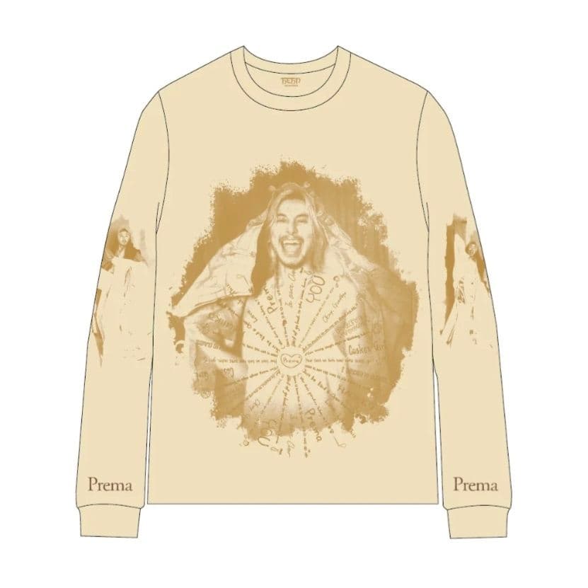 藤井風 Faded Prema Long Sleeve Tシャツ S