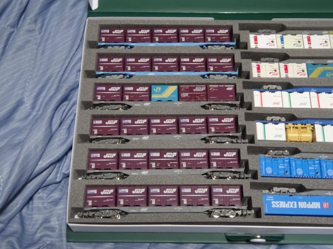 各メーカーコンテナ貨車12両セット