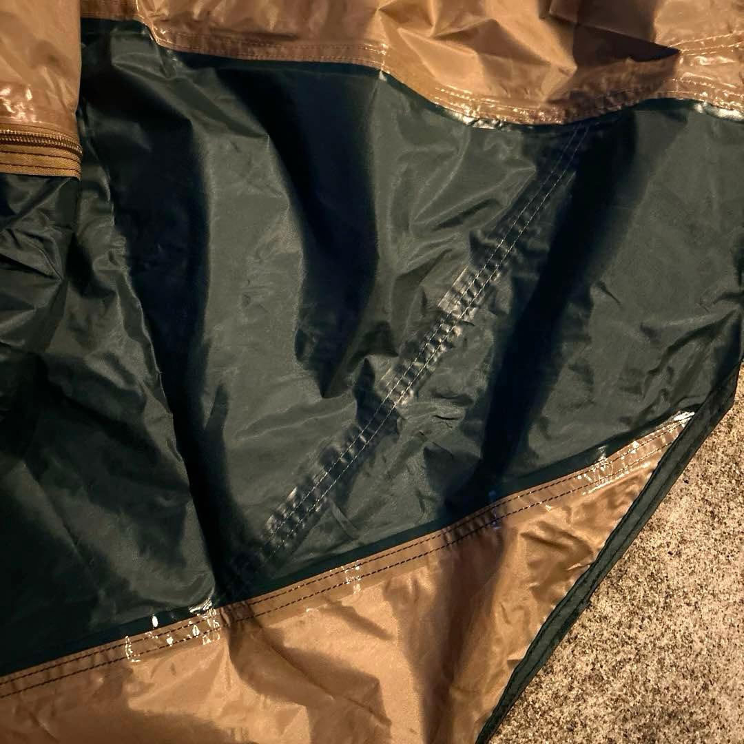 【美品】タフドーム 3025 スターターセットにポール付き　グリーン