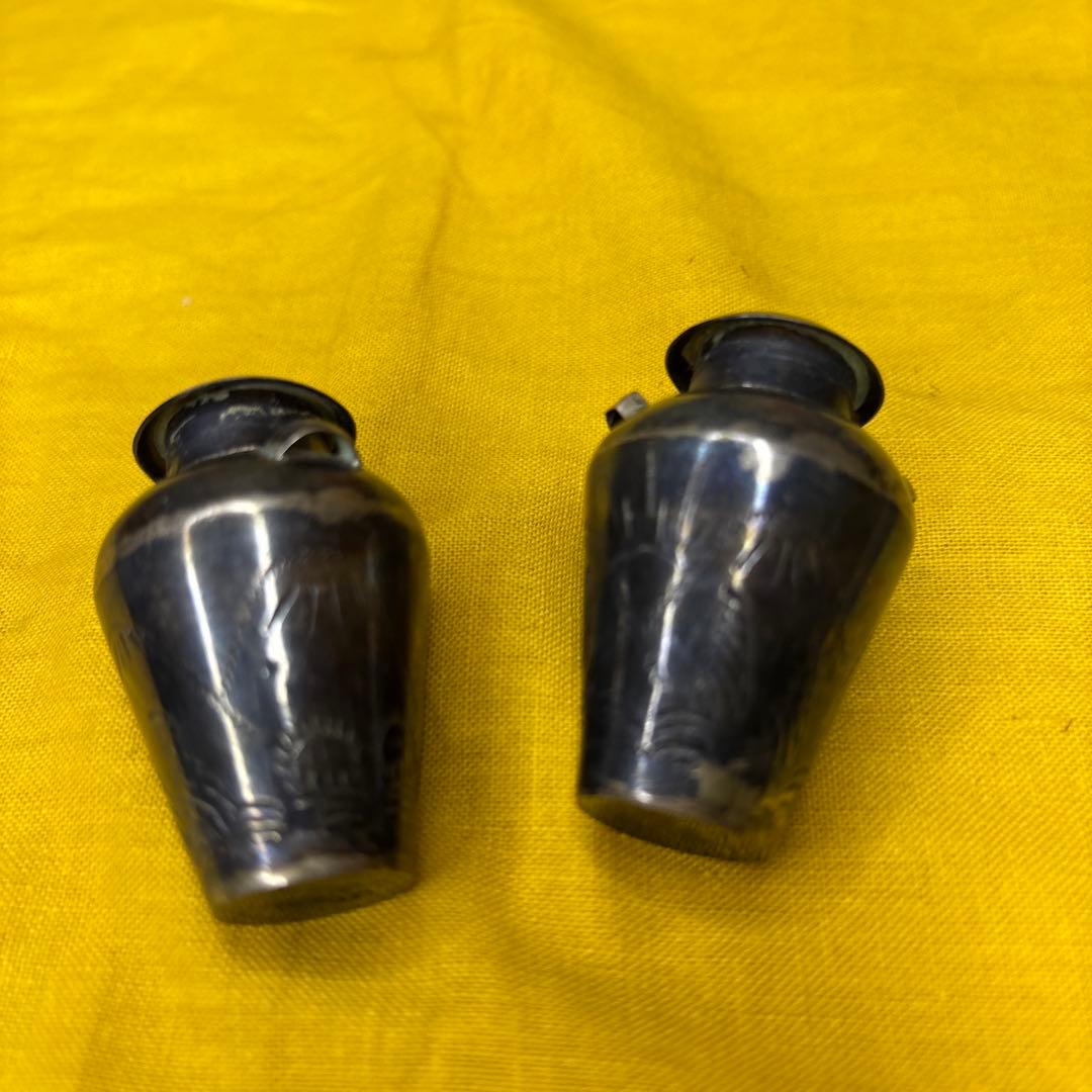 ラクダ　置物　銀　時代物