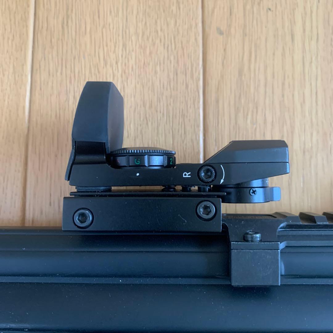 東京マルイ、ハイサイクルG3.レッド、グリーン切替ドットサイト付、バッテリー付き