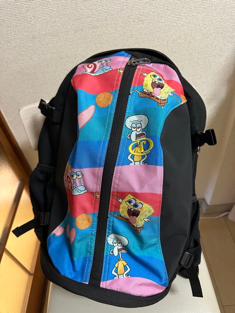 スポルディング　ケイジャー　スポンジボブ　バスケ用リュック