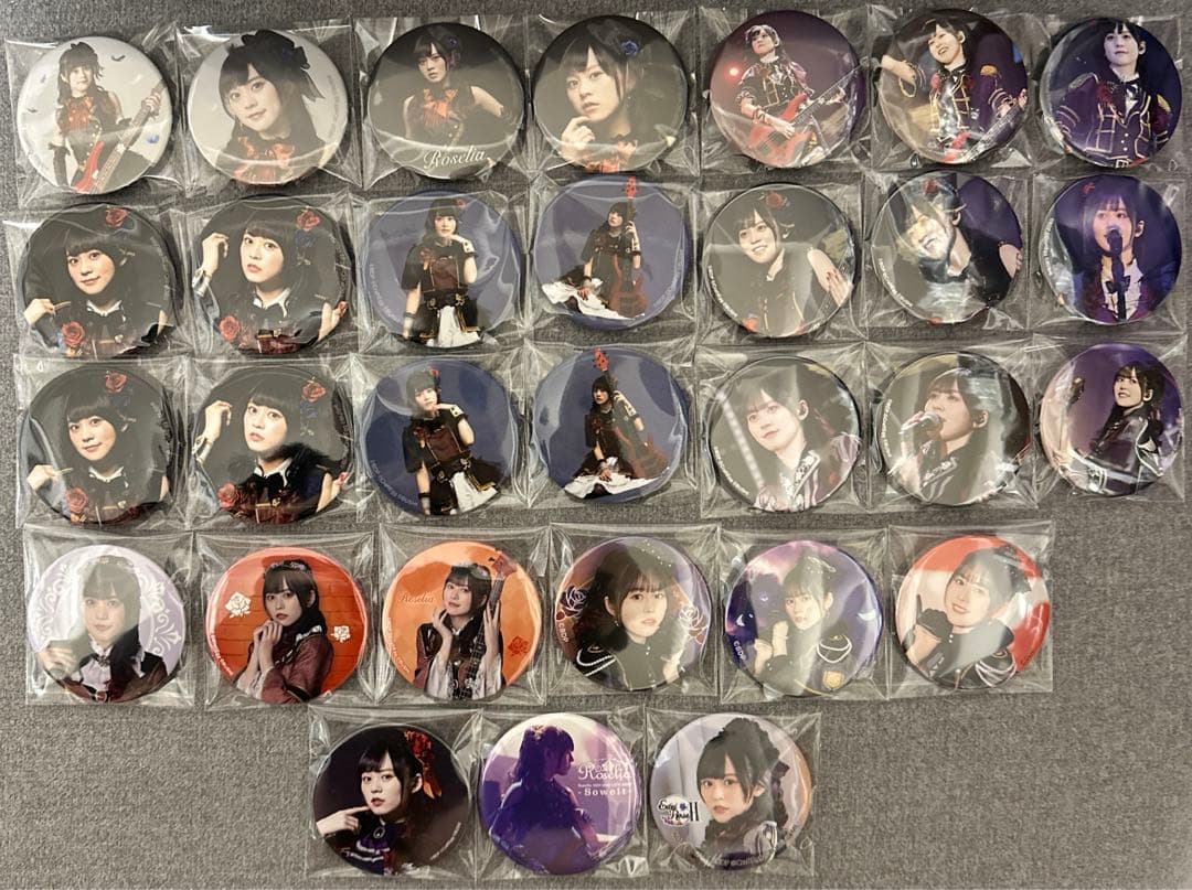 バンドリ Roselia アーティスト 缶バッジ 今井リサ 中島由貴