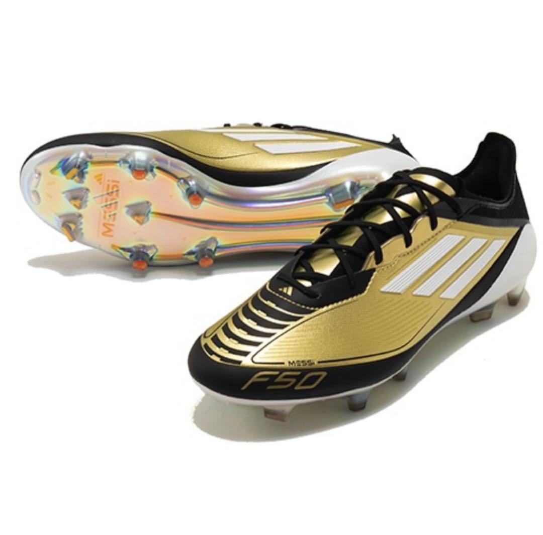 オマケ付き　メッシ　金　F50 ELITE FG MESSI 27.0