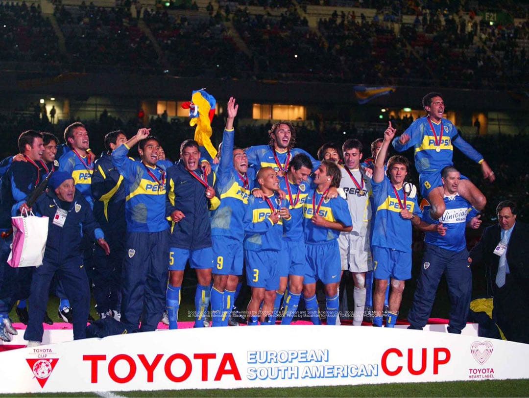 NIKE Boca Juniors2003-2004カルロステベス　支給モデル