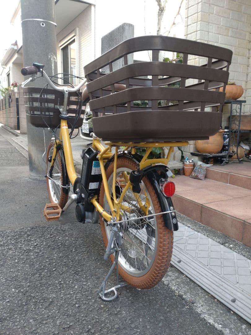 配送可★直接引渡可★ブラウンカスタム【ヤマハ パス シオン】電動アシスト自転車