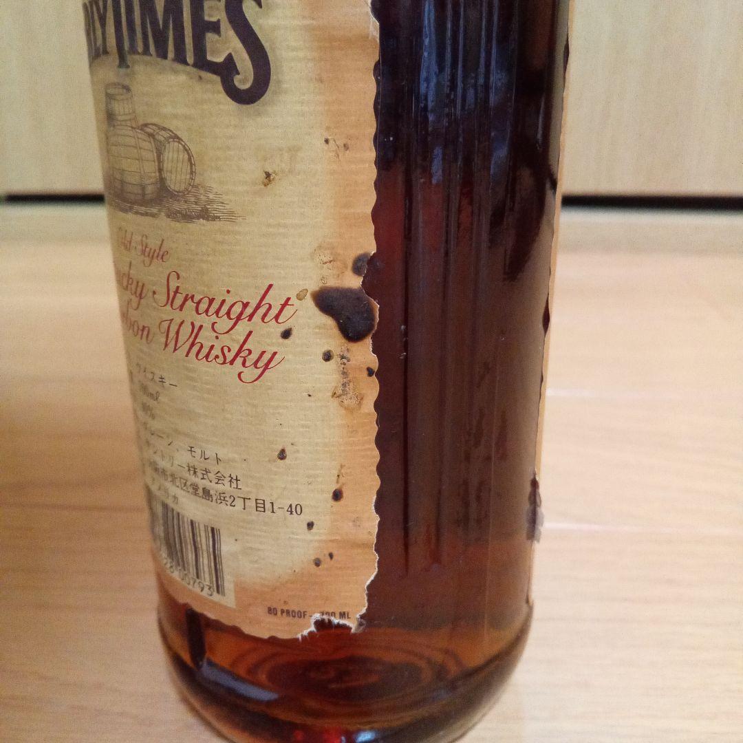 アーリータイムズ 特級 丸瓶 1980年代後期（88）