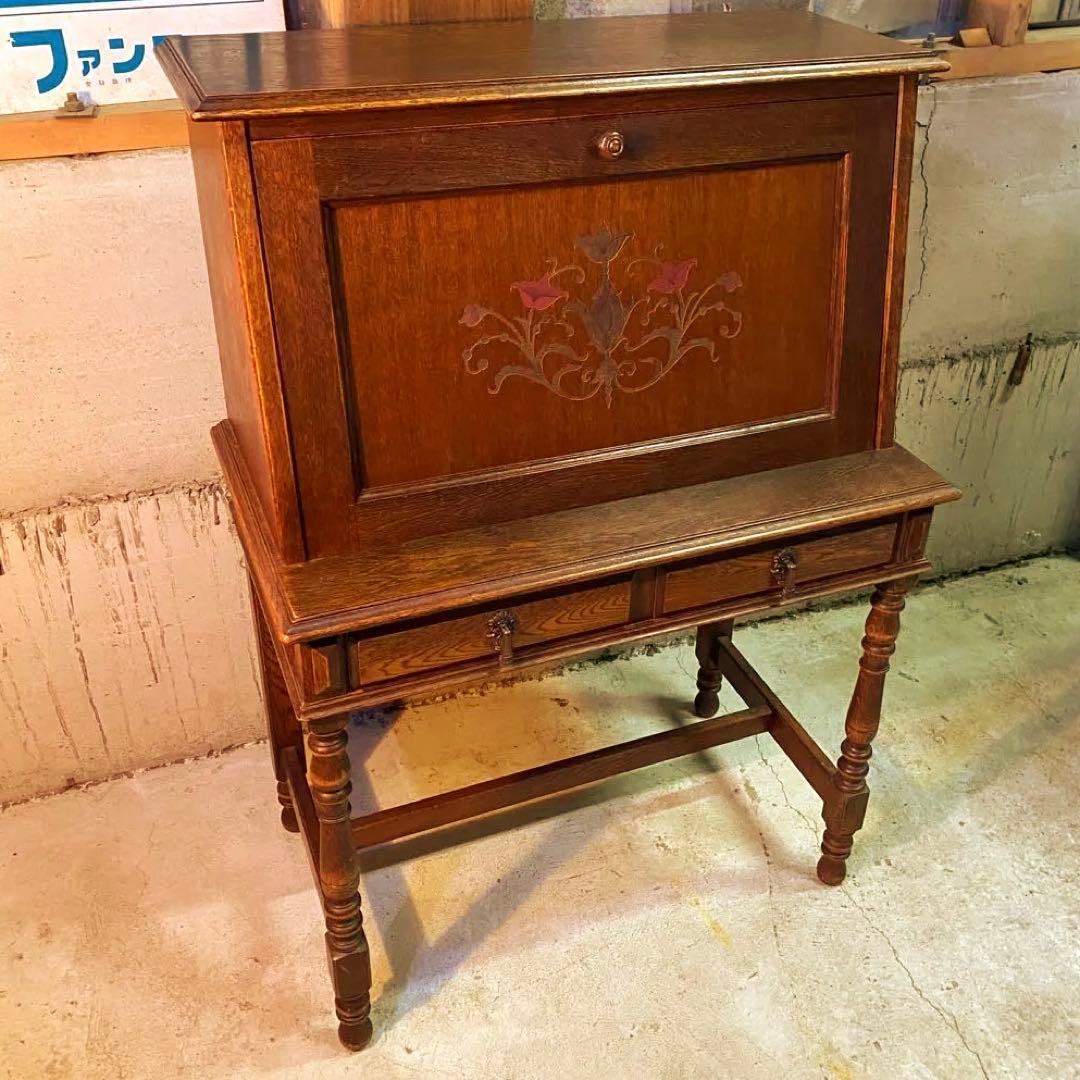 【美品】三越ブルージュ　カントリーハウス　ライティング　ビューロー　デスク