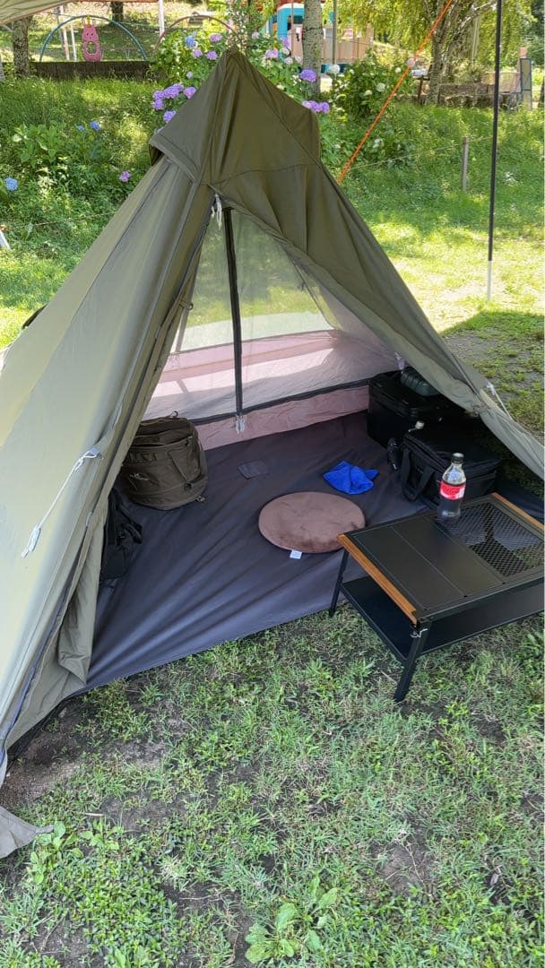 8月24日までの早い者勝ち！バンドック　ソロティピー1tc 二又ポールとシート