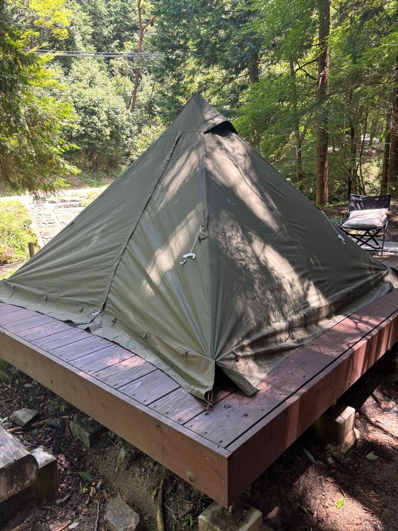 8月24日までの早い者勝ち！バンドック　ソロティピー1tc 二又ポールとシート