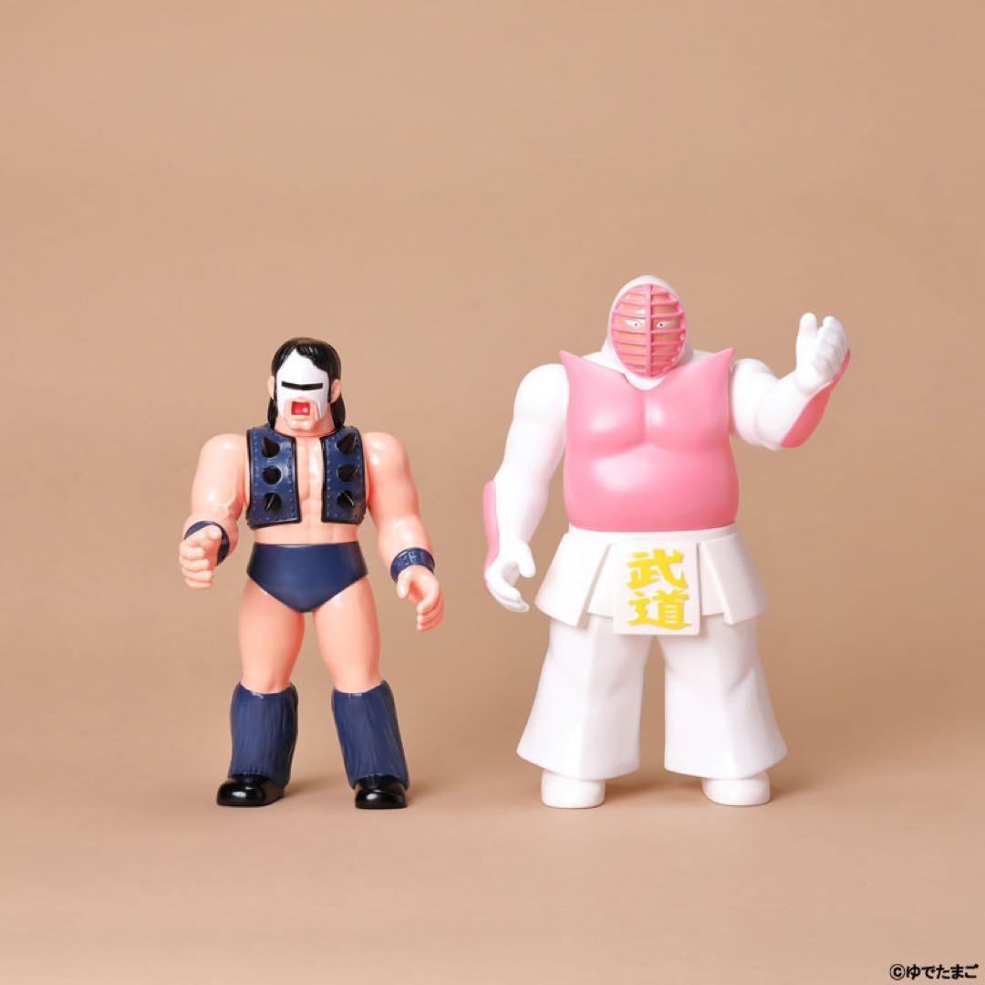 キン肉マン　オードリー　コラボフィギュア　ファイブスタートイソフビ