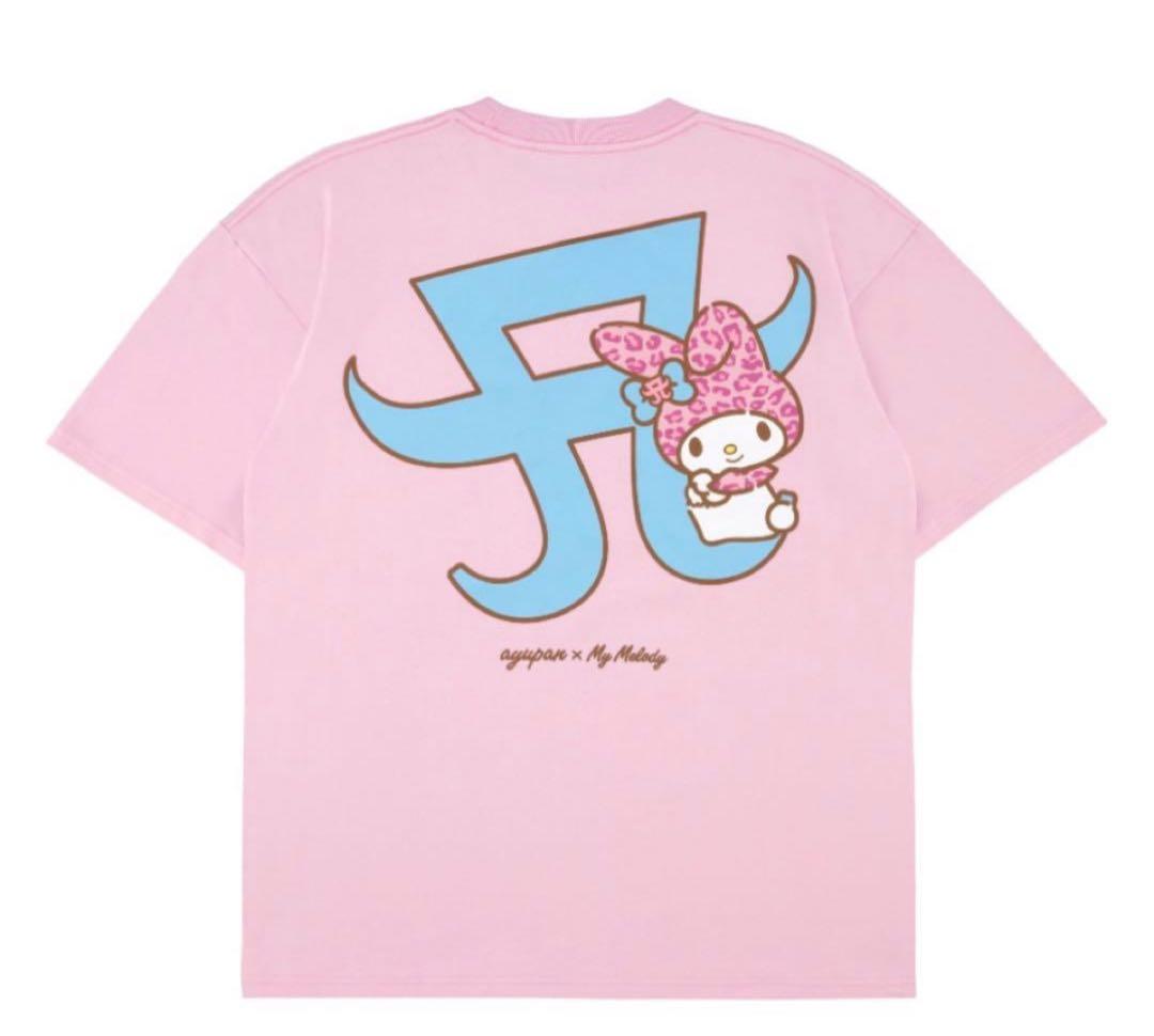 浜崎あゆみ グッズ ayupan マイメロ Tシャツ Lサイズ ピンク