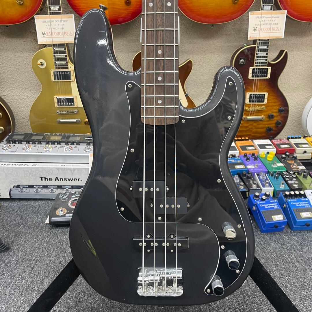 【11528】Squier by Fender PJベース ガンメタ ブラック