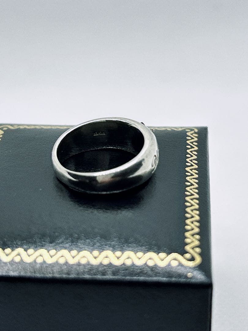 尾崎豊 デビュー10周年記念グッズ【希少品・シルバーリング限定500個】8号