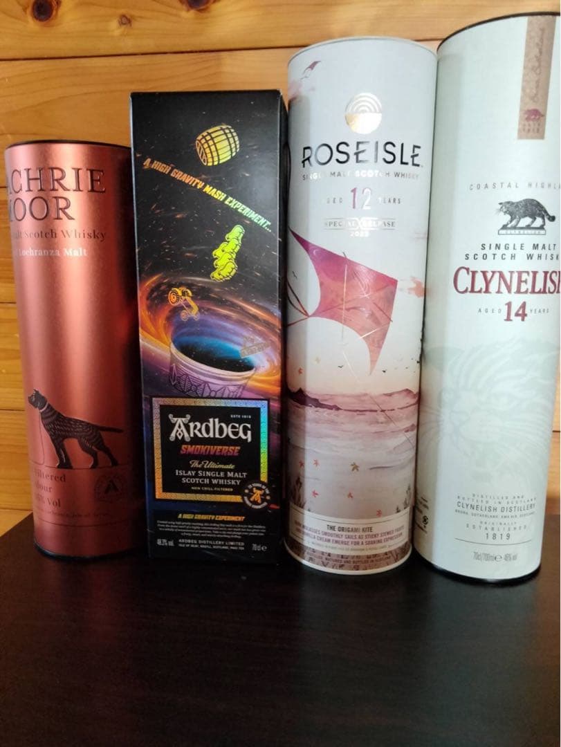 ⭐︎お値引きしました⭐︎出品9/30まで　ウイスキー4本セット①