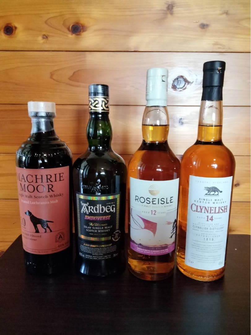 ⭐︎お値引きしました⭐︎出品9/30まで　ウイスキー4本セット①