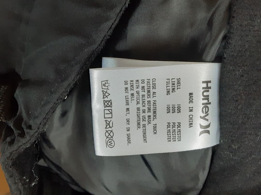 Hurley スノーボードパンツ ブラック