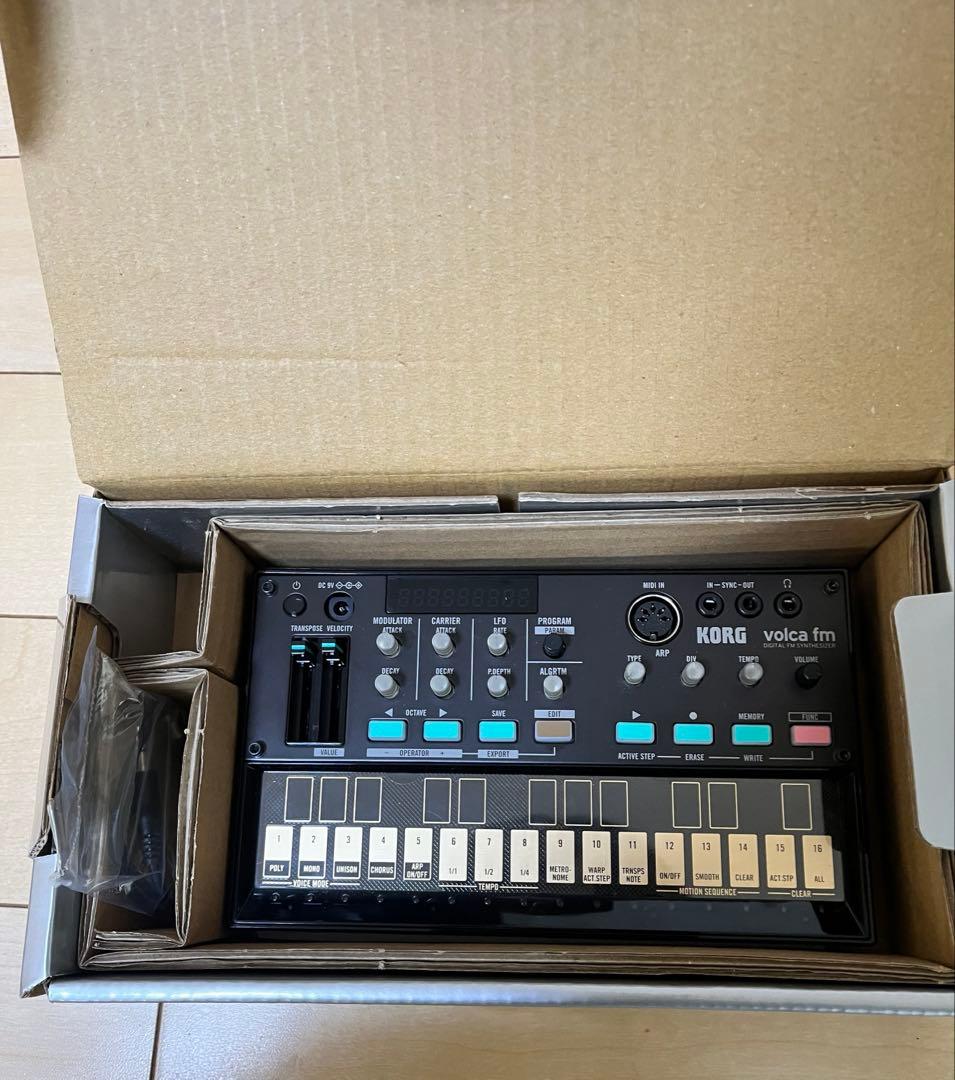 KORG volca fm シンセサイザー