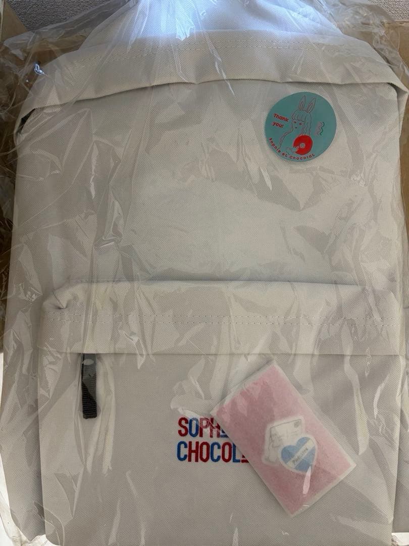 アイドル BACKPACK WHITE Sophie et Chocolat