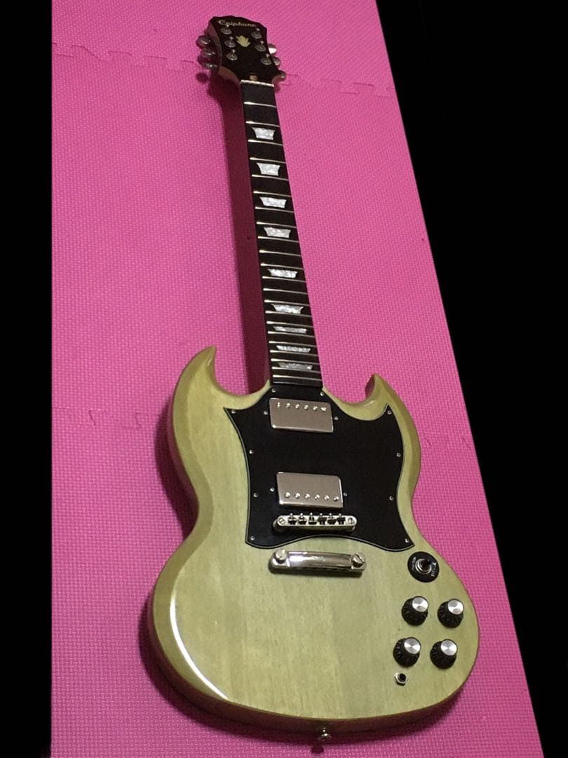 カスタムショップ SG 限定品 レアカラー Epiphone Gibson 美品