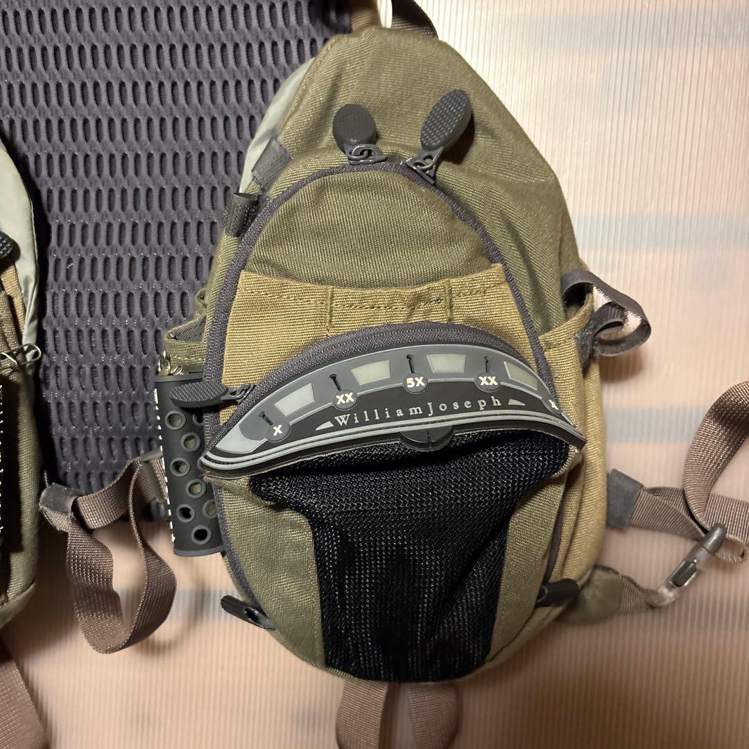 ウィリアムジョセフNew Costal ニューコースタル フィッシングベストレア