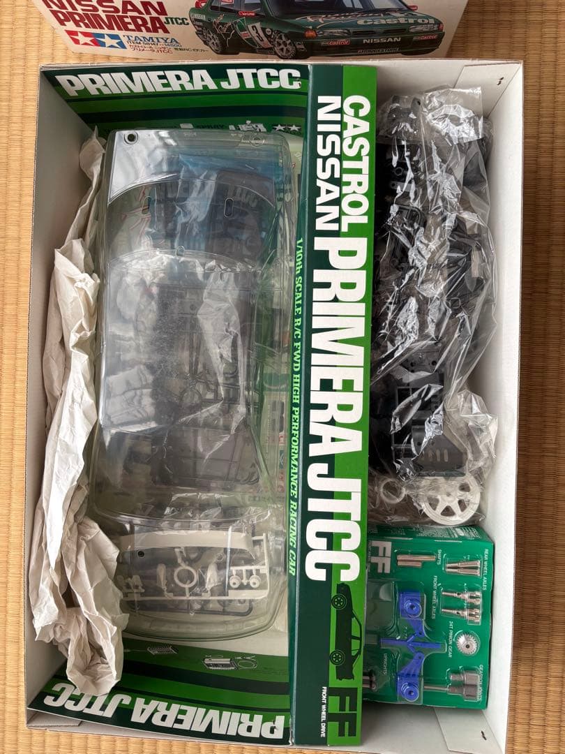 プリメーララジコンTamiya Nissan Primera JTCC 1/10