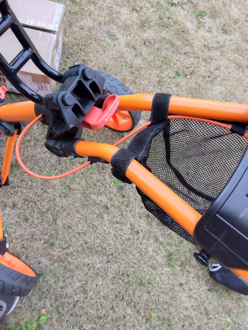 clicgear3.5＋ ゴルフカート オレンジ　クリックギア