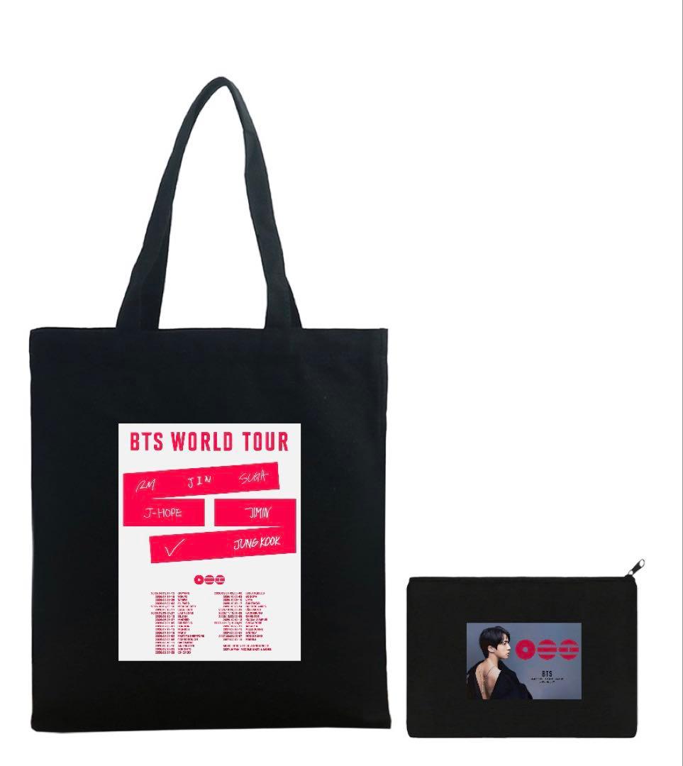 bts arirang グク テテ ジミン ジン トートバッグ ポーチ セット