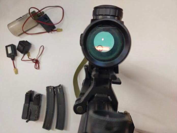 マルイ電動エアソフトガン／MP5A4カスタムカービン