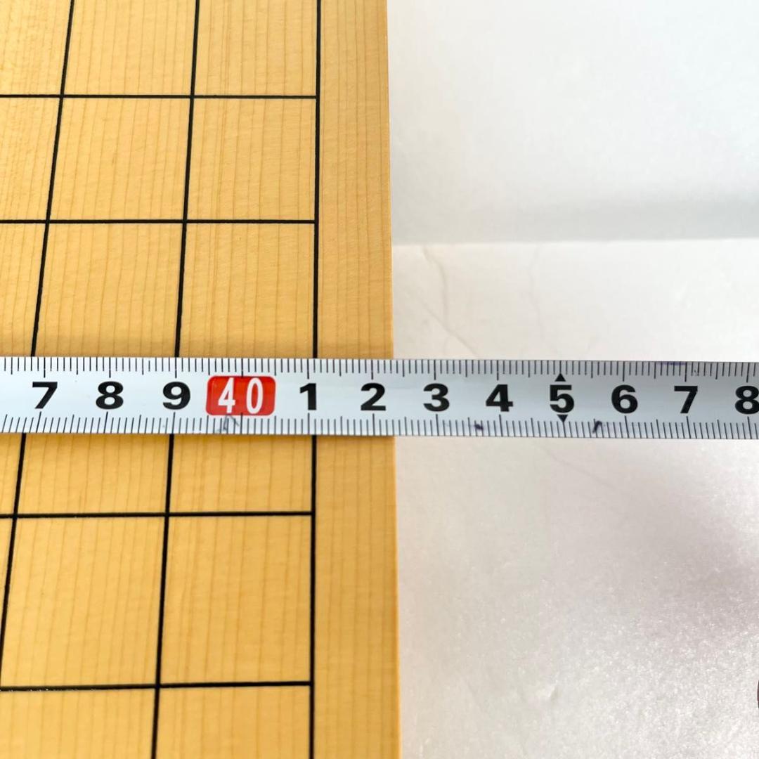 【美品】卓上囲碁盤　本榧　2寸　天地柾目　高級天然木　ハギ4枚造り　特撰　6㎝