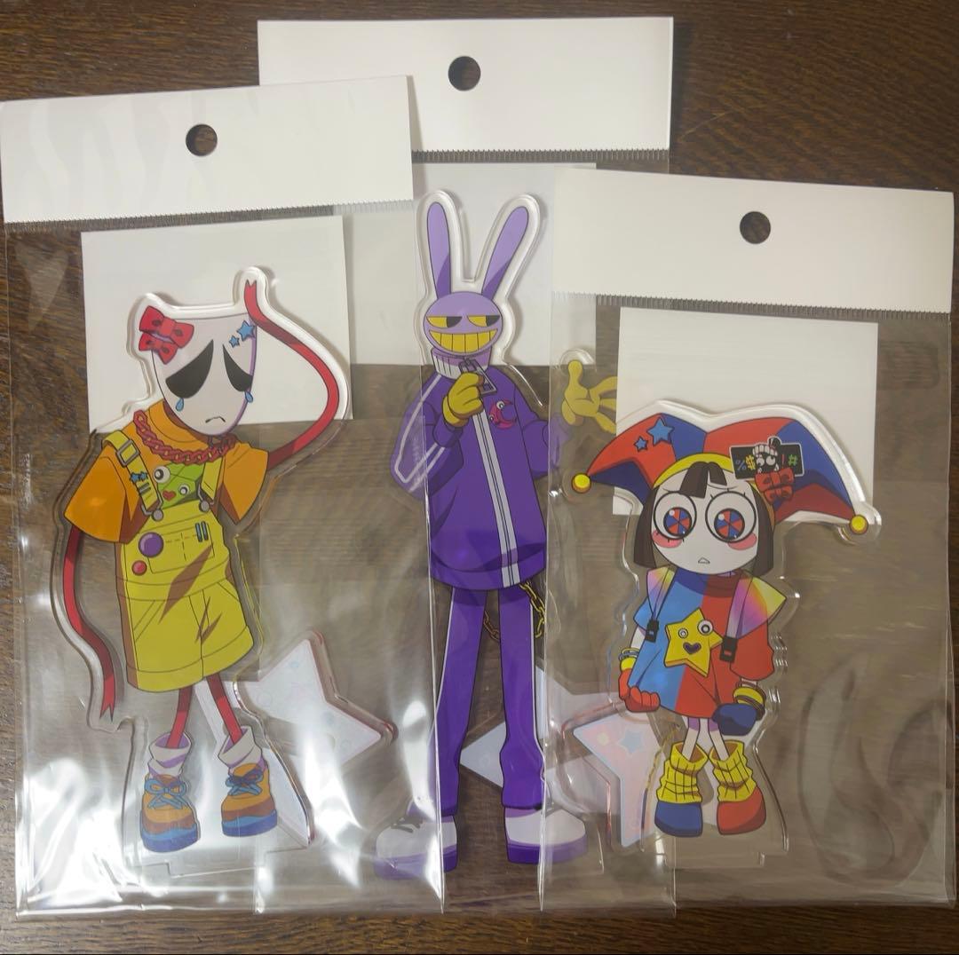 アメイジングデジタルサーカス 紀伊国屋限定 アクスタ 特典コンプリートセット