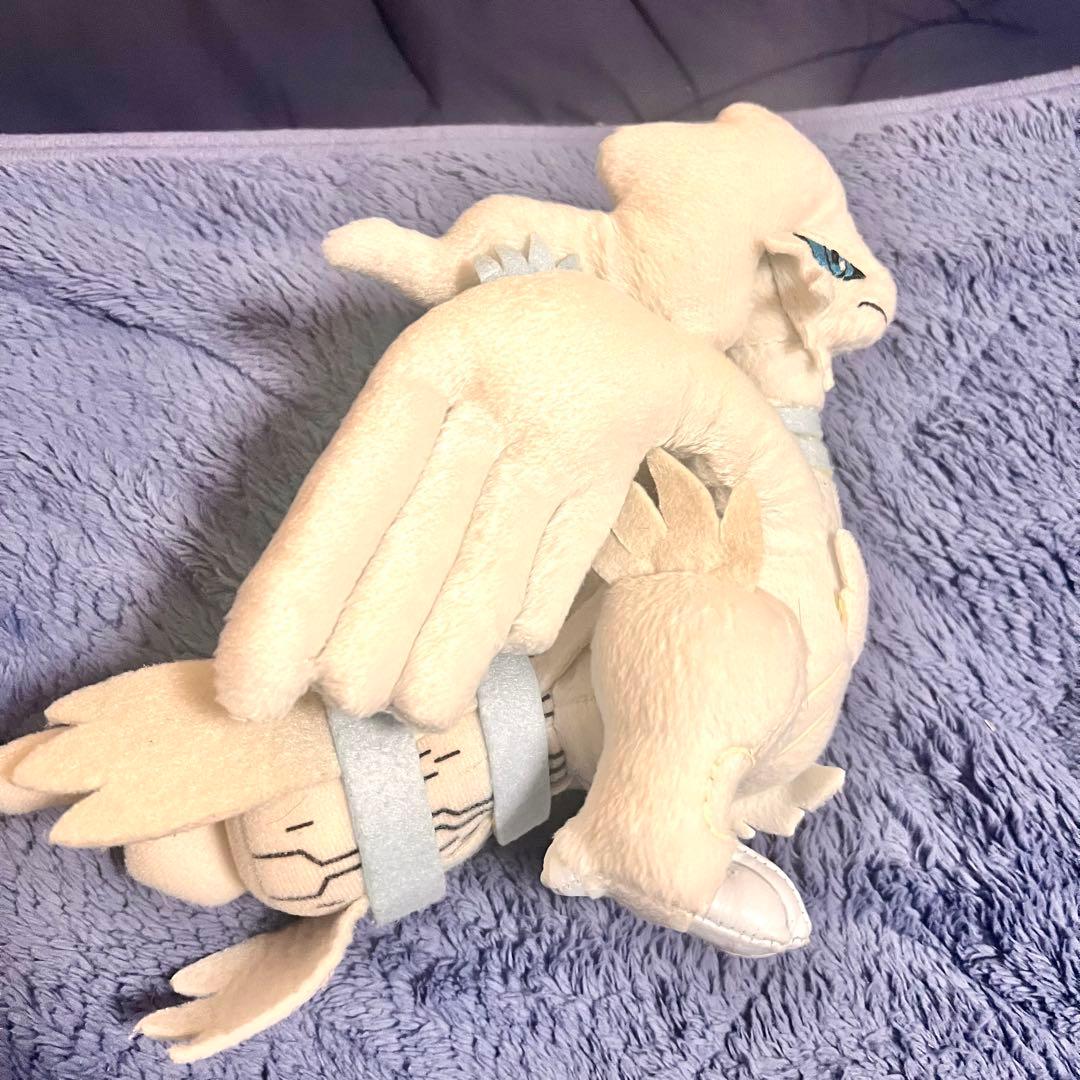 専用景品限定　ポケットモンスターベストウィッシュ　ぬいぐるみレシラム登場編