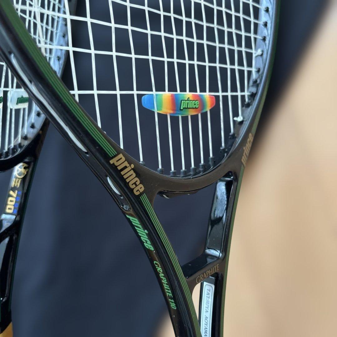 Prince Graphite II ・110テニスラケット 2本セット