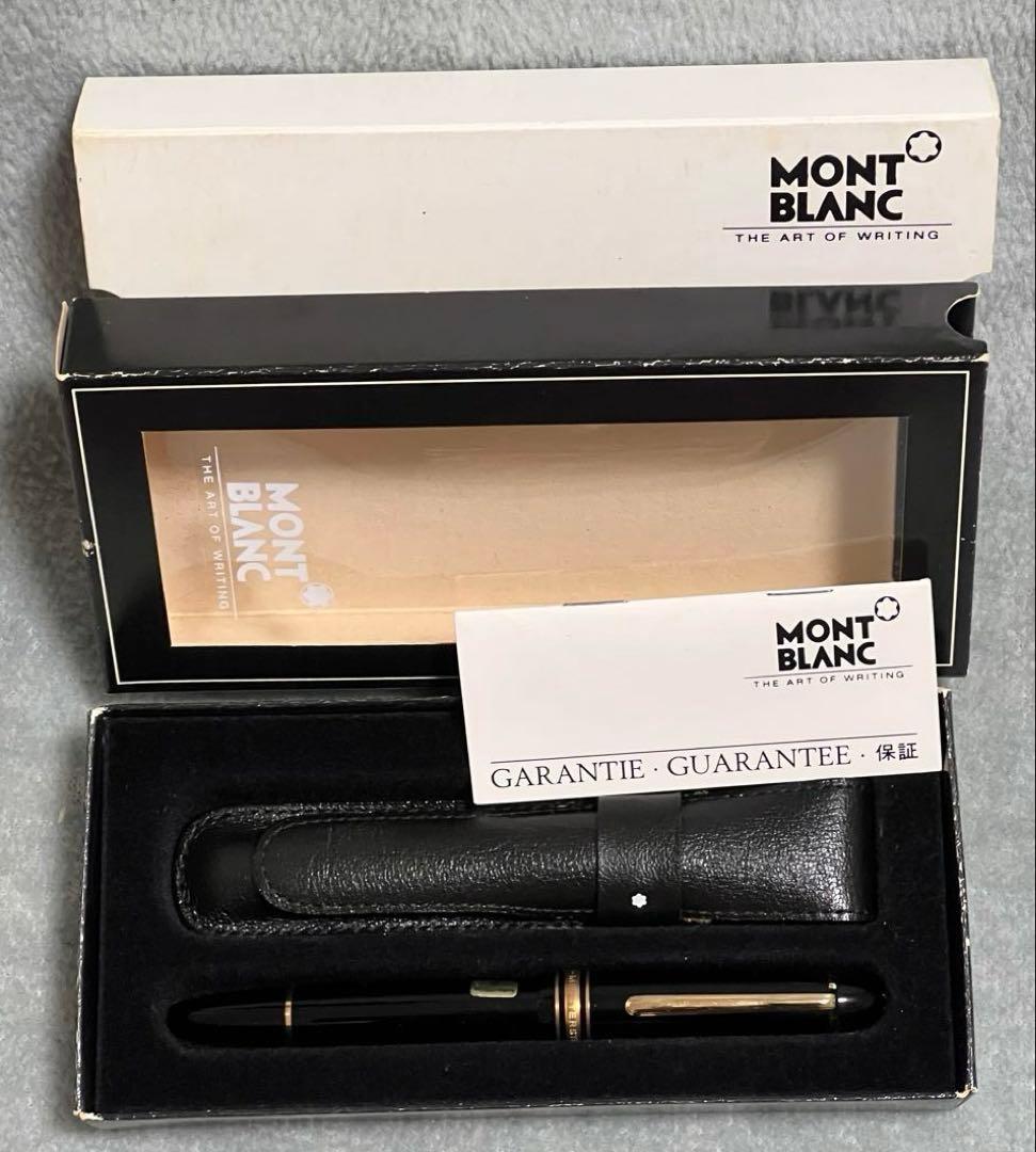 新品　MontBlanc万年筆　マイスターシュテュッ146 858 14K