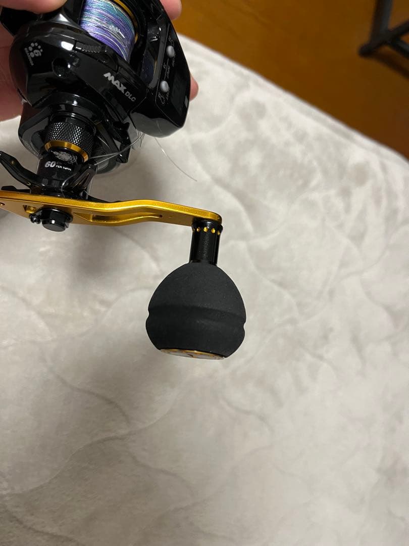 アブガルシア　MAX DLC Ｐ両軸リール ブラック/ゴールド