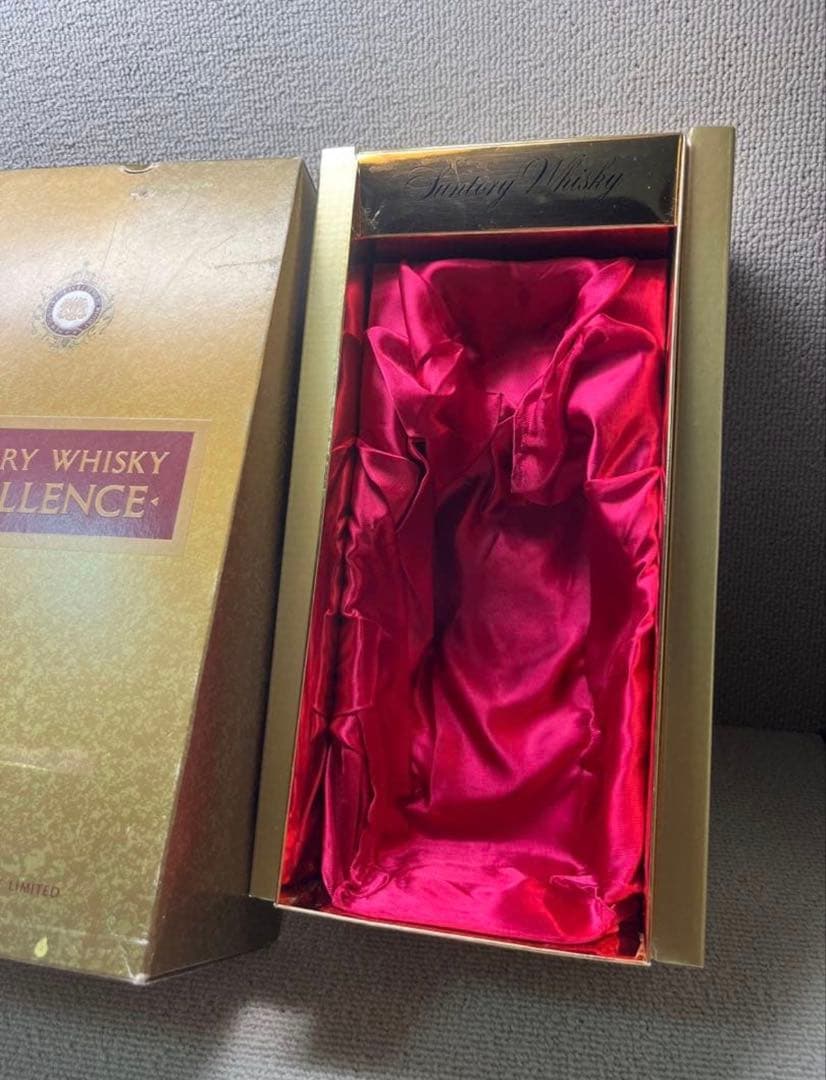 サントリーエクセレンス　2003年80周年記念ボトル　未開封750ml 箱おまけ