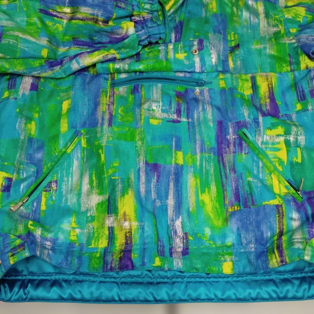 ellesse　エレッセ　スキーウエア 　上下セット　Lサイズ　グリーン　レトロ