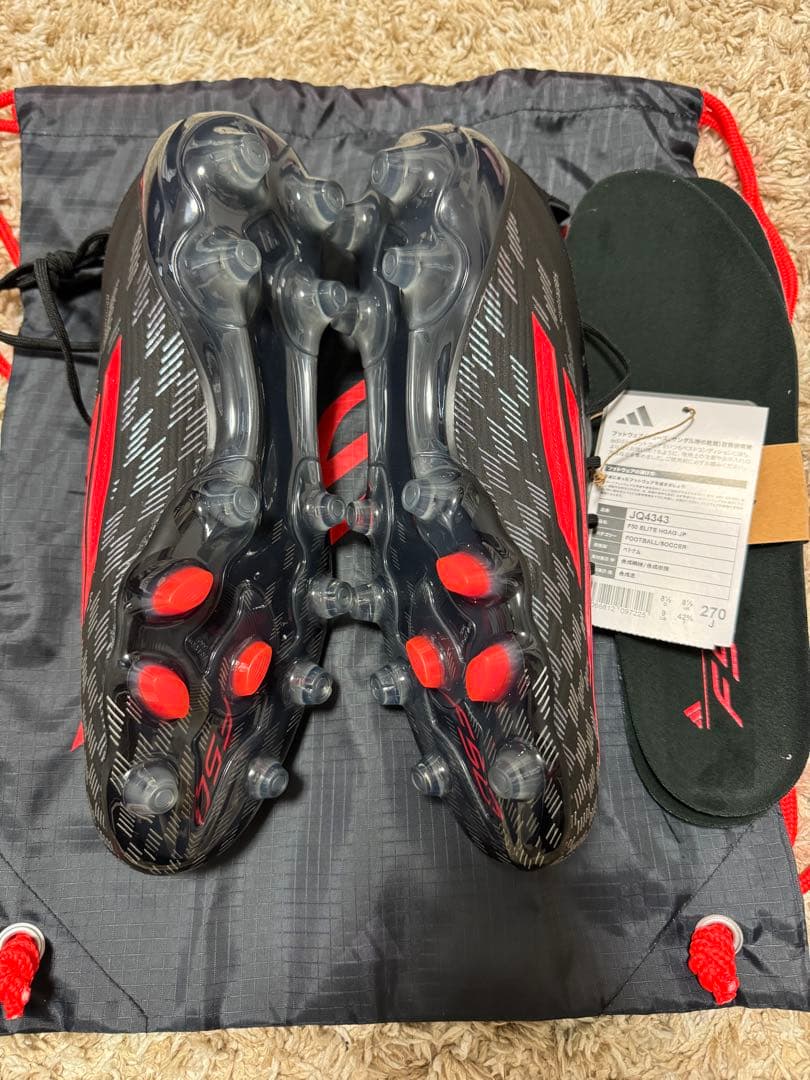 最新シリーズ adidas 新品未使用 F50 エリート 27cm HG AG