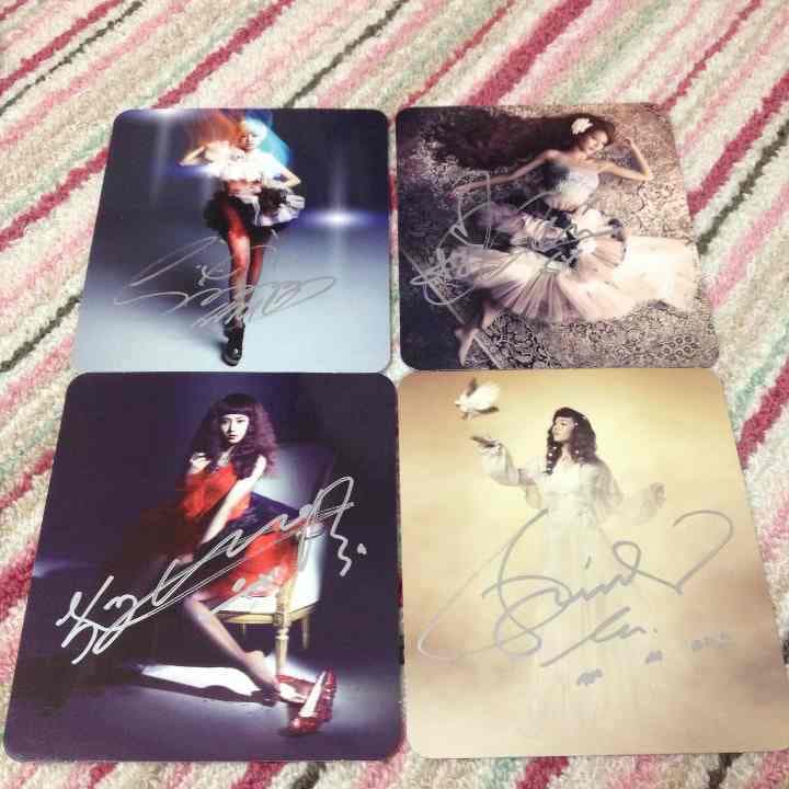 少女時代 the boys 直筆サイン シルバー トレカ 値下げ