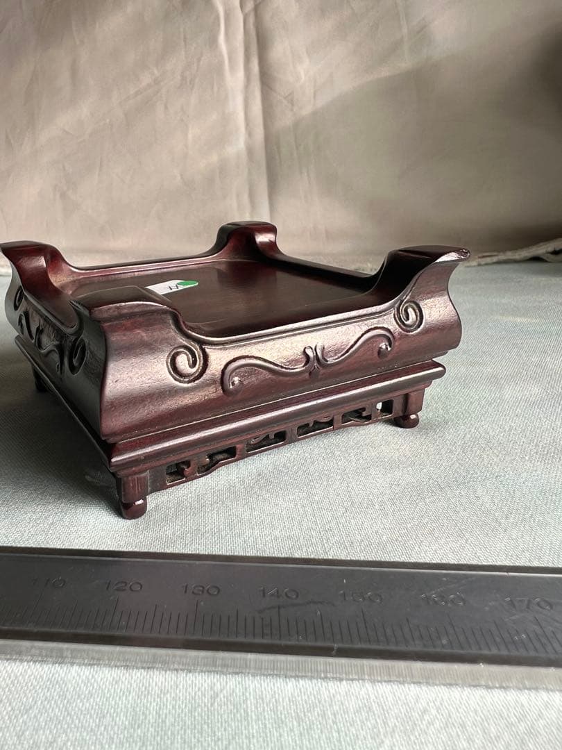 紫檀 置物 花台 H-3.8