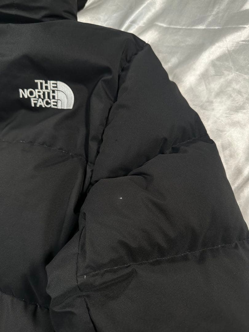THE NORTH FACE ダウンコート　ベンチコート 刺繍ロゴ